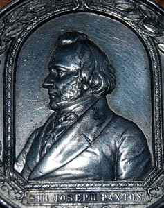 Sir Joseph Paxton medallion 1854